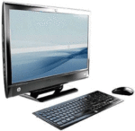 23&#8243; HP TouchSmart 9300 AIO for rent