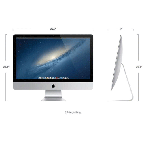 27" Apple iMac (MD096LL/A) for rent