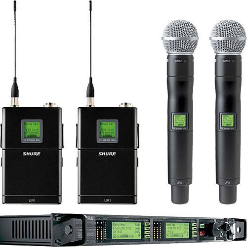 Shure UHF-R Professional Wireless Mic System