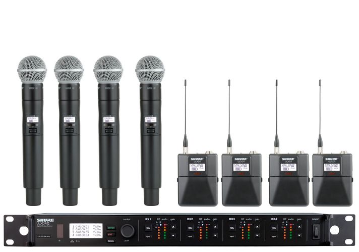 Shure ULXD4Q Digital Wireless Mic System