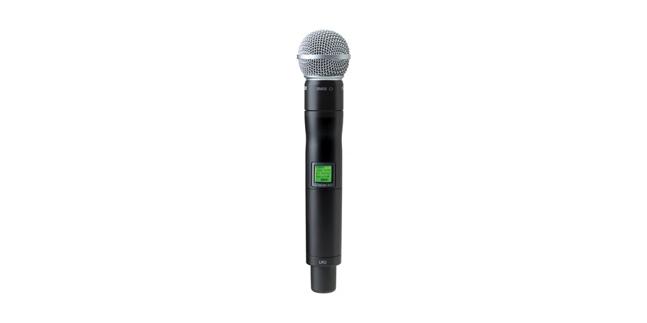 Shure UHF-R Professional Wireless Mic System for rent