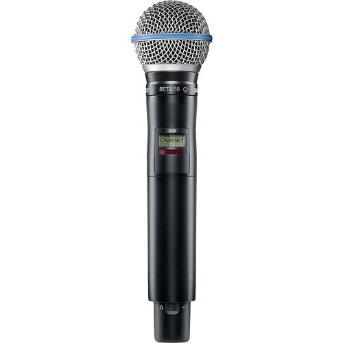 Shure AD4D Axient Wireless Mic System for rent
