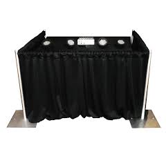 Tech Booth Drape Kit for rent