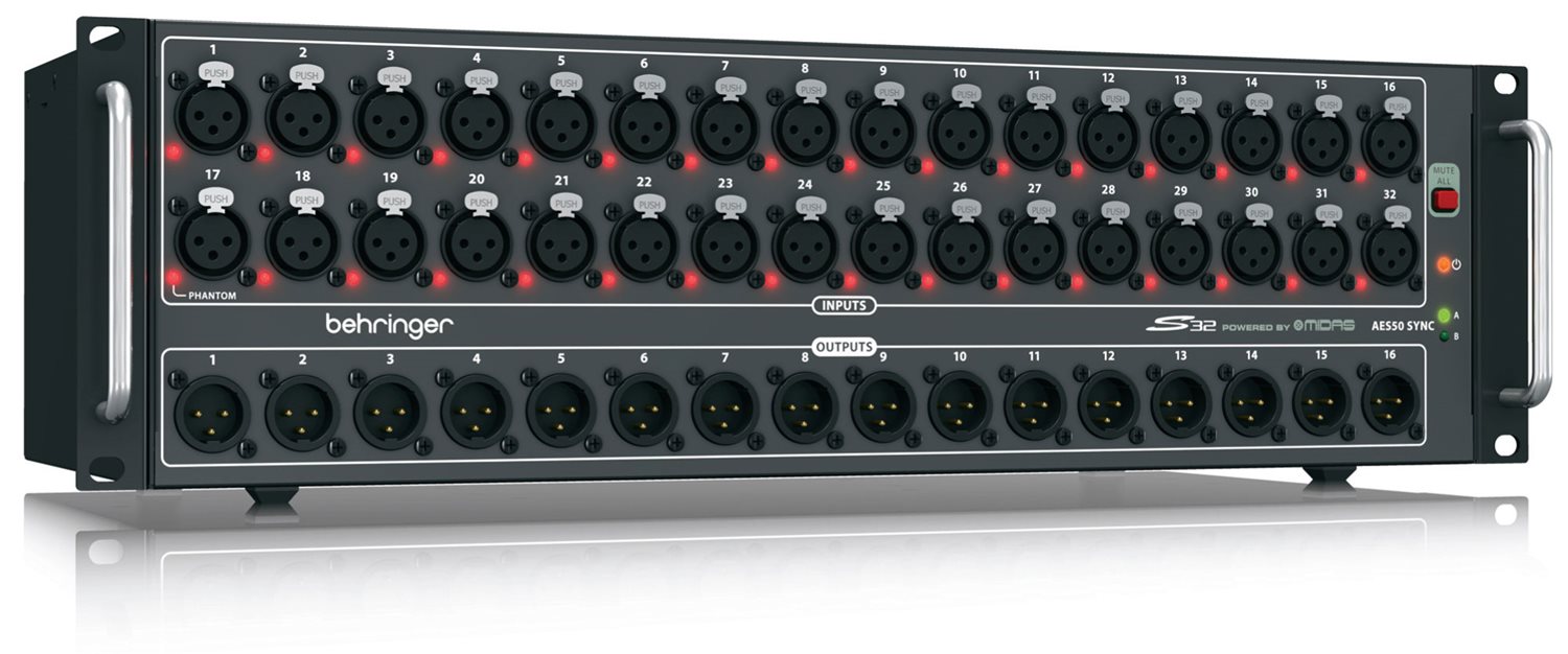 Behringer X32 Rack Pack with S16 Stage Box