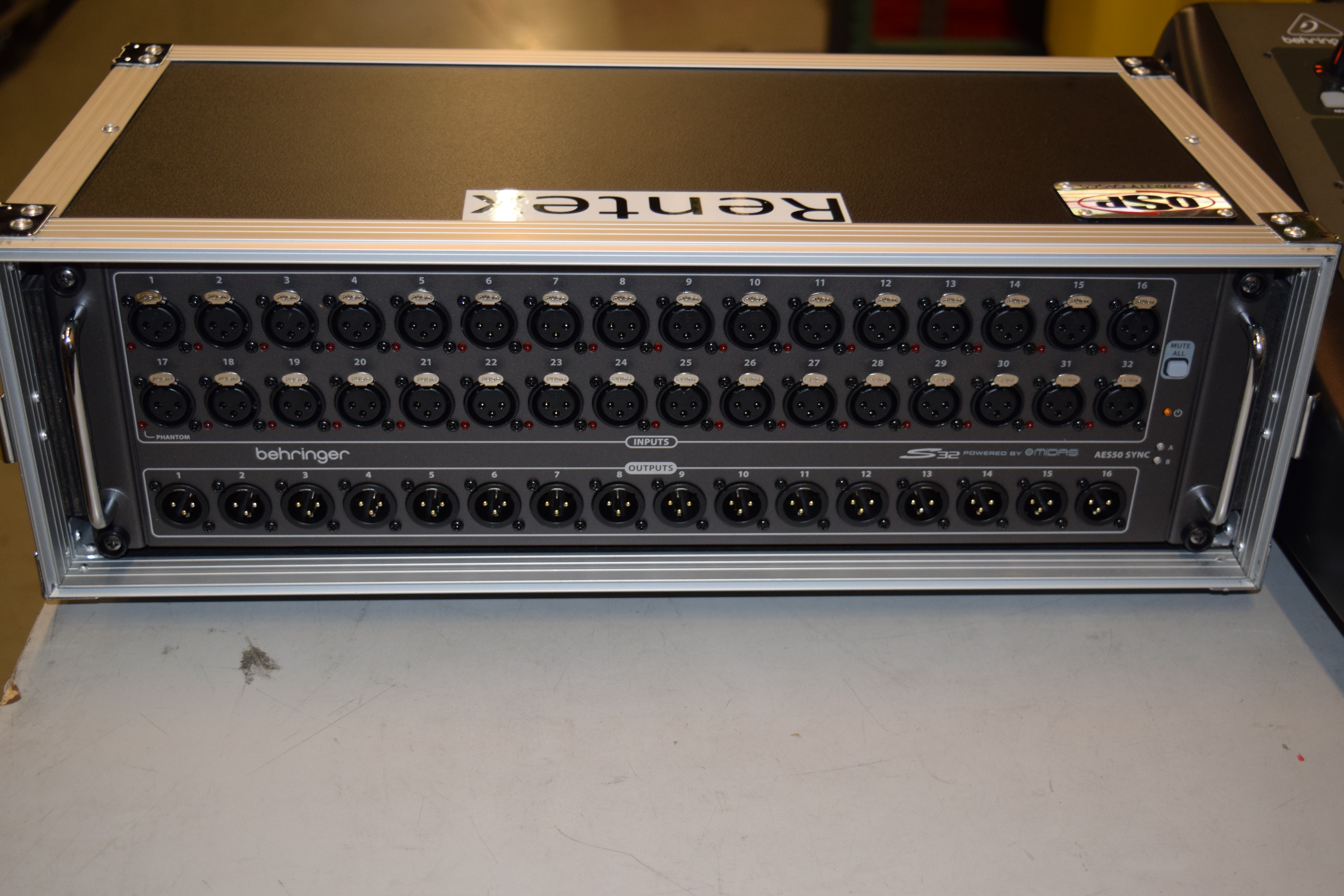 Behringer S32 for rent