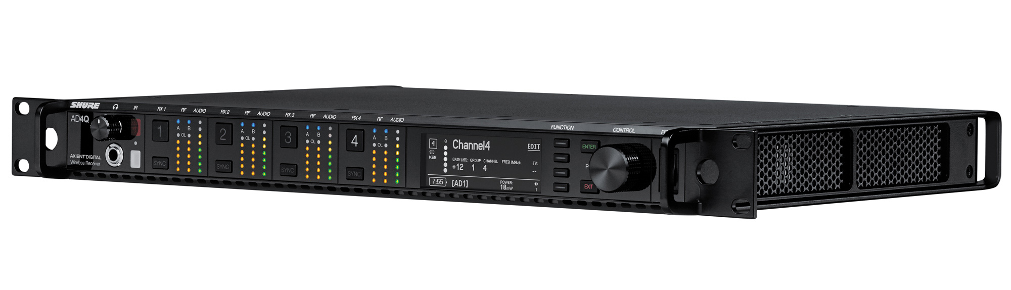 Shure AD4Q Axient Wireless Receiver for rent