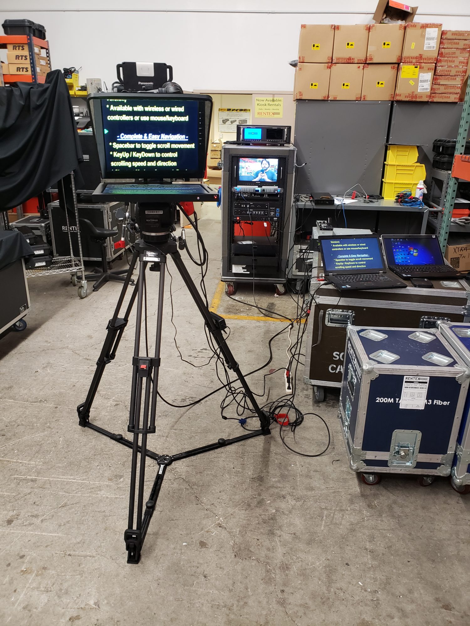 ikan PT4700-SDI Prompter System for rent