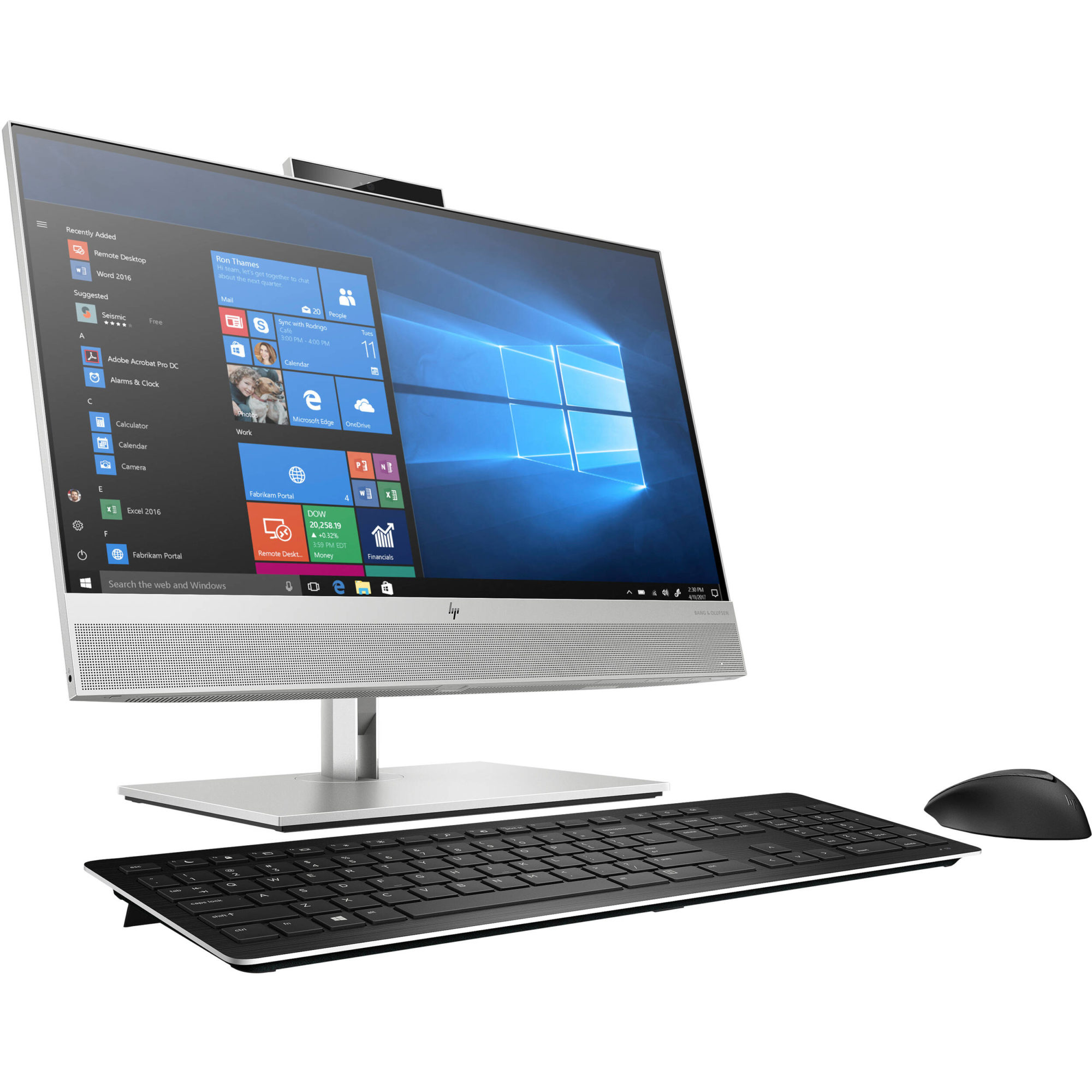 HP EliteOne 800 G6 All-in-One Touch PC - Rentex - Angle