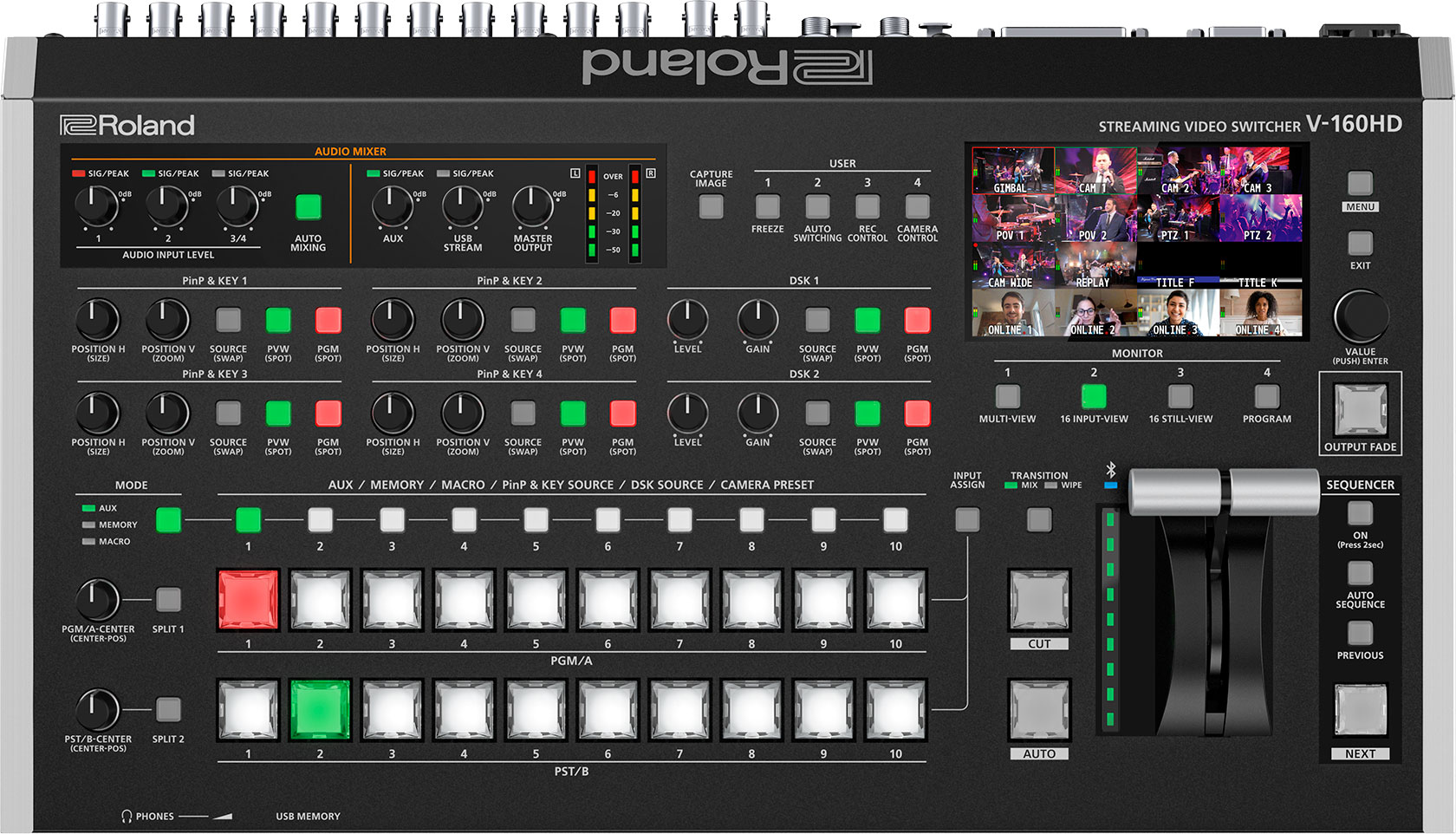 Roland V-160HD for rent