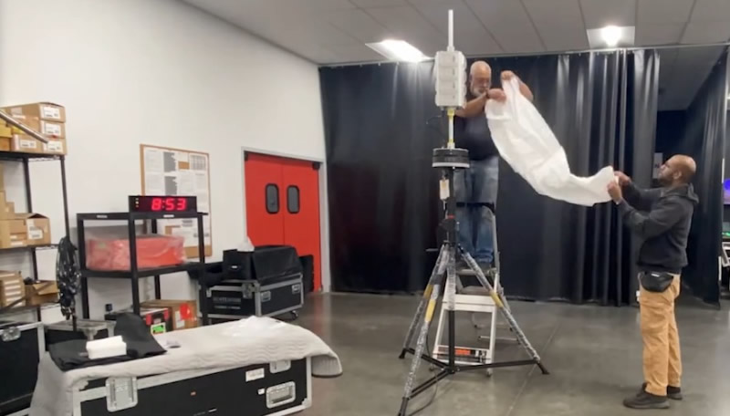 SeeDevil Lighting Balloon Setup