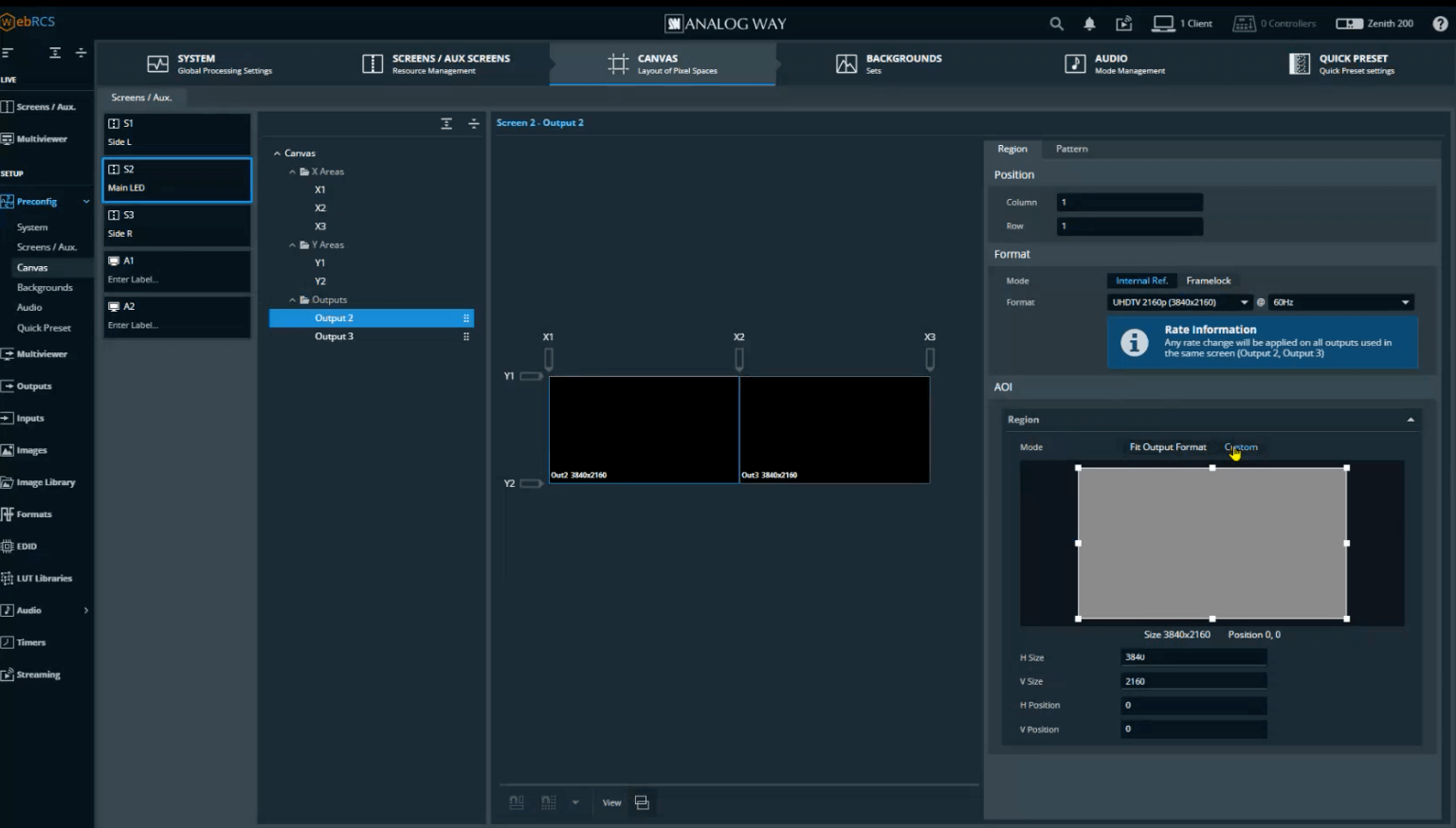 Rentex X Analog Way Zenith 200 Overview Webinar