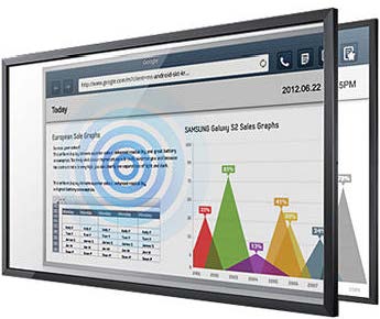 55″ Samsung DM55D Touchscreen