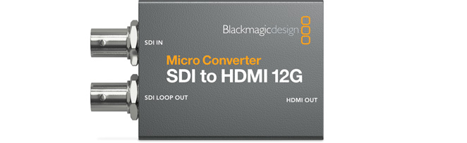 Blackmagic BiDirectional SDI/HDMI 12G