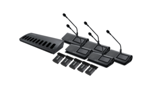 Shure MXCW640 Wireless PTT 5x Package